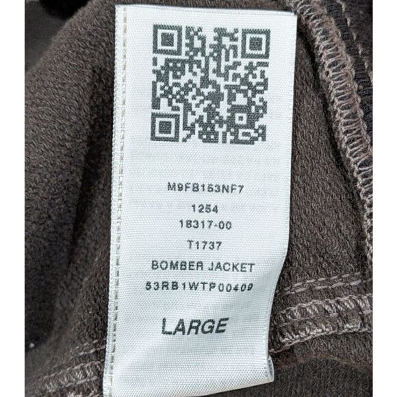 True Religion Bomber Jacket Grey Men's Size L - Picture 7 of 8